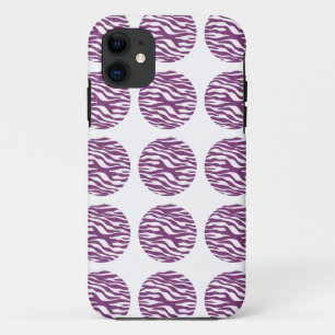 Zebraプリント水玉模様iPhone 5タフXtremeケース iPhone 11 ケース