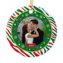 Zebra一緒に私たちの初めてのクリスマスをプリント写真