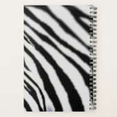 Zebra – カスタマイズ – テキスト/名前の追加 –  プランナー手帳 (裏面)