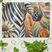 Zebra キッチンタオル (折り畳み)