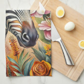 Zebra キッチンタオル (四つ折り)