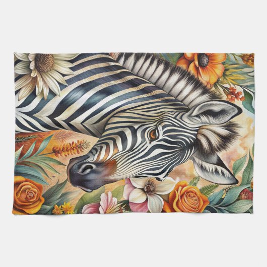 Zebra キッチンタオル (横)