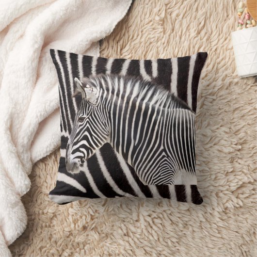 Zebra クッション (ブランケット)