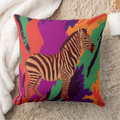 Zebra クッション (ブランケット)