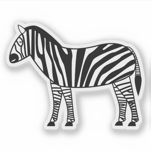 Zebra シール (正面)