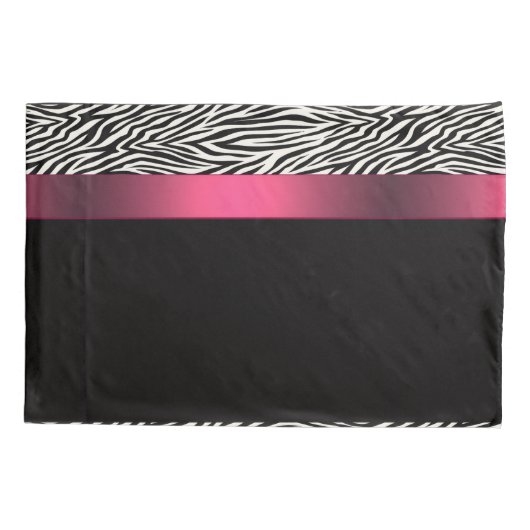 Zebra 枕カバー (裏面)