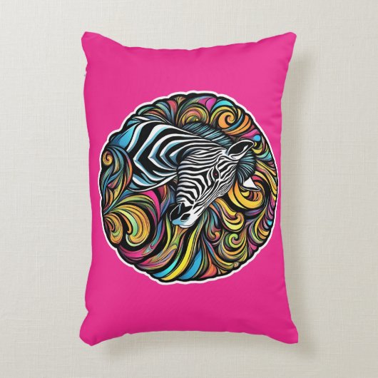 Zebra 1 アクセントクッション (正面(垂直))