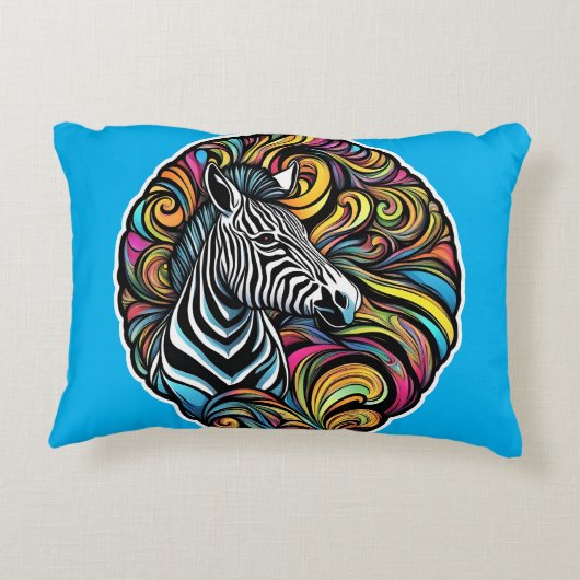 Zebra 1 アクセントクッション (裏面)