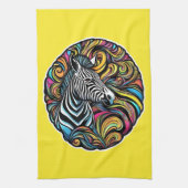 Zebra 1 キッチンタオル (縦)