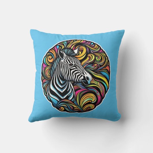 Zebra 1 クッション (裏面)