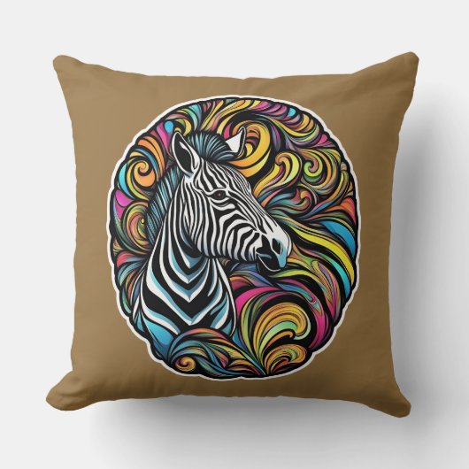 Zebra 1 クッション (正面)