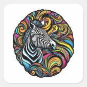 Zebra 1 スクエアシール (正面)