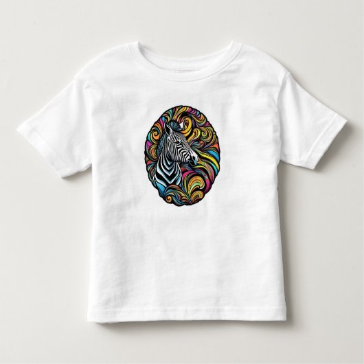 Zebra 1 トドラーTシャツ (正面)