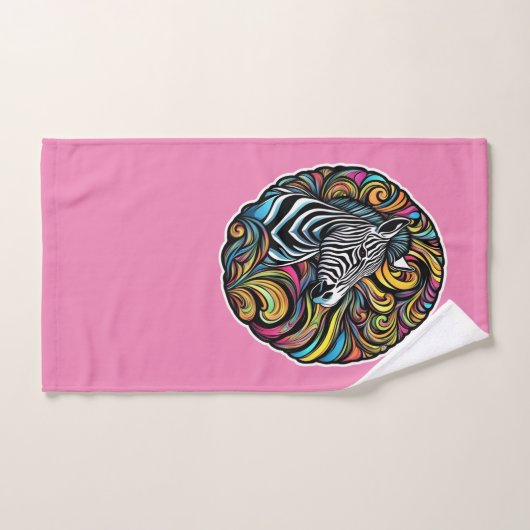 Zebra 1 バスタオルセット (ハンドタオル)