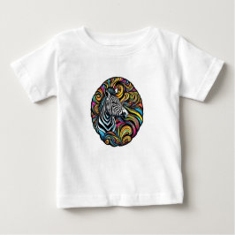 Zebra 1 ベビーTシャツ
