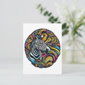 Zebra 1 ポストカード (スタンド正面)