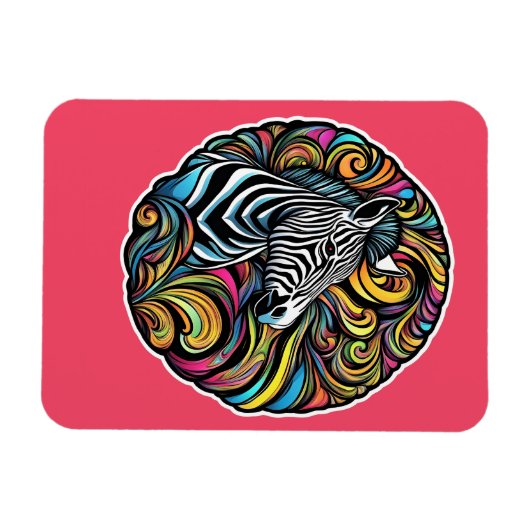 Zebra 1 マグネット (横)