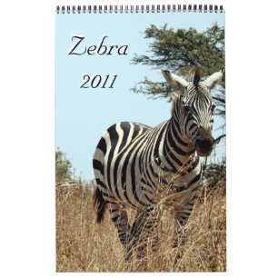 zebra 2011ページカレ独身のンダー カレンダー