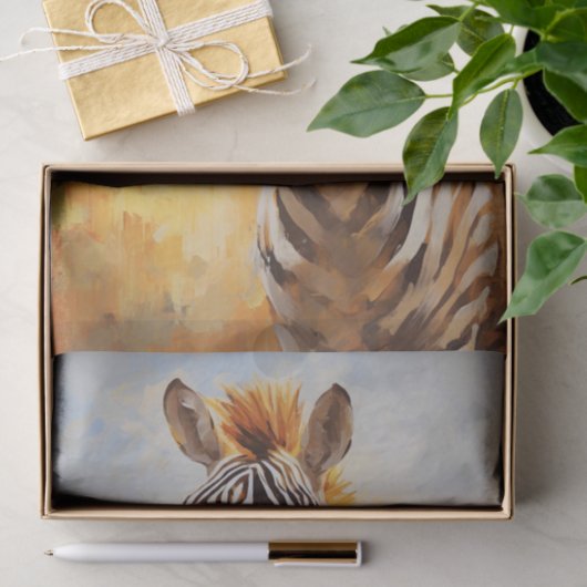 Zebra 2 Decopage紙 薄葉紙 (ギフト)