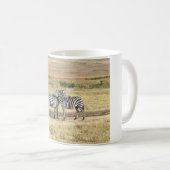 Zebra Affection, Tanzania. Mug コーヒーマグカップ (正面右)
