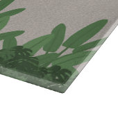 Zebra amongst Leaves カッティングボード (角)