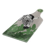 Zebra amongst Leaves カッティングボード (角)