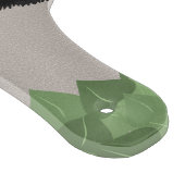 Zebra amongst Leaves カッティングボード (角)