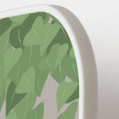 Zebra amongst Leaves ピックルボールラケット (左詳細)