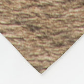 ZEBRA ANIMAL PRINT STRIPE フリースブランケット (角)