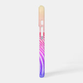 Zebra-Art iPhone 16ケース (左側面)