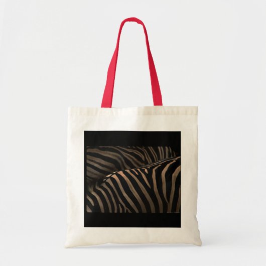 Zebra Bag-bolsa de tela zebra トートバッグ (正面)