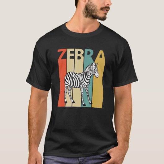 Zebra Costume Zebra Tシャツ (正面)