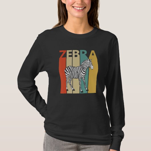 Zebra Costume Zebra Tシャツ (正面)