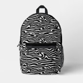 ZEBRA Design Backpack プリントバックパック (正面)