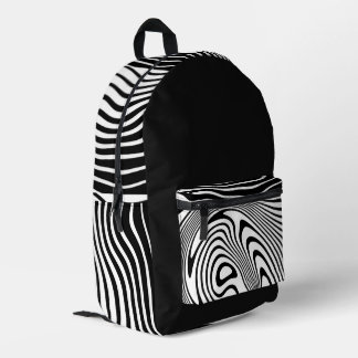 ZEBRA Design Backpack  プリントバックパック