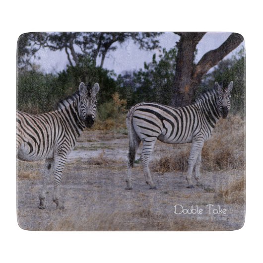 Zebra Double撮影 カッティングボード (正面)