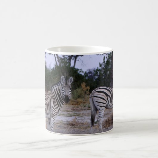 Zebra Double撮影 コーヒーマグカップ (中央)