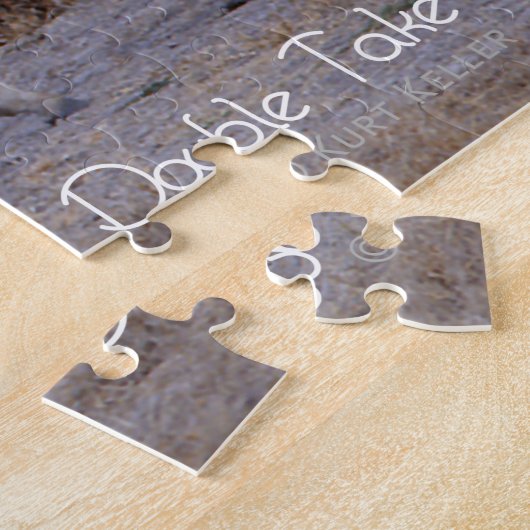 Zebra Double撮影 ジグソーパズル (側面)