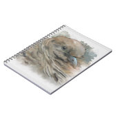 Zebra Dove Watercolor  ノートブック (左側)