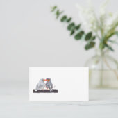 ZEBRA FINCH 名刺 (スタンド正面)