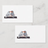 ZEBRA FINCH 名刺 (正面/裏面)