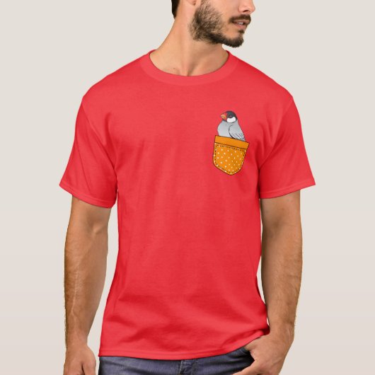 Zebra Finches LOVE Bird lovers Finches boy Tシャツ (正面)