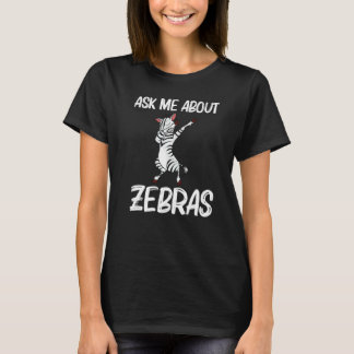 Zebra For Men Women African Zoo Animal   1 Tシャツ