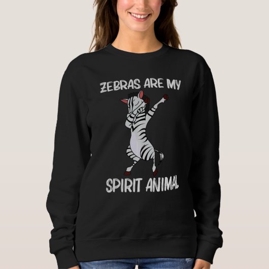 Zebra For Men Women African Zoo Animal   4 スウェットシャツ (正面)