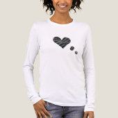 Zebra-heart トライブレンドTシャツ (正面)