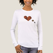 Zebra-heart トライブレンドTシャツ (正面)