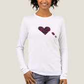 Zebra-heart トライブレンドＴシャツ (正面)
