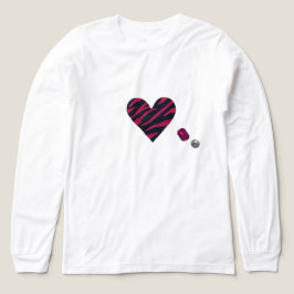 Zebra-heart トライブレンドＴシャツ