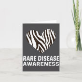 Zebra Heart Rare Disease Awareness Gift 2020  カード (正面)