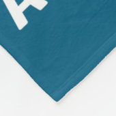 Zebra Heart Rare Disease Awareness Gift 2020  フリースブランケット (角)